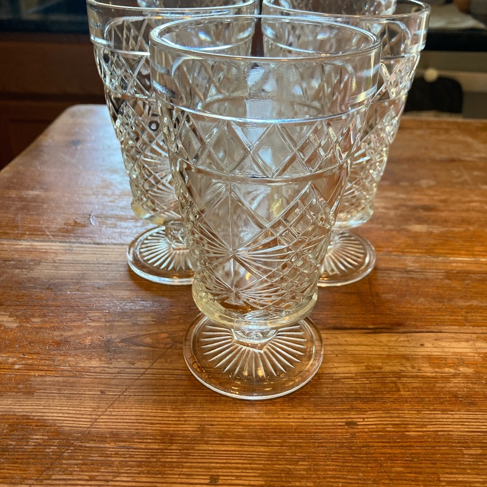 Vintage big top peanut butter Clear Glass Tumblers - Picture 2 of 12
